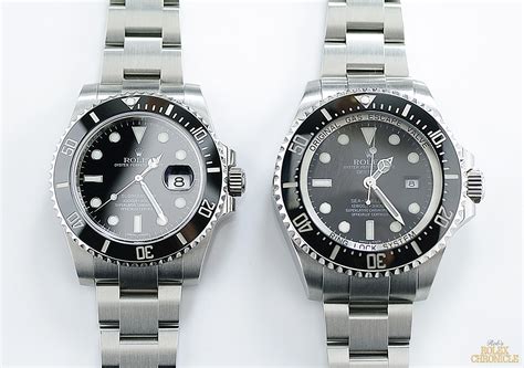 rolex submariner comparison